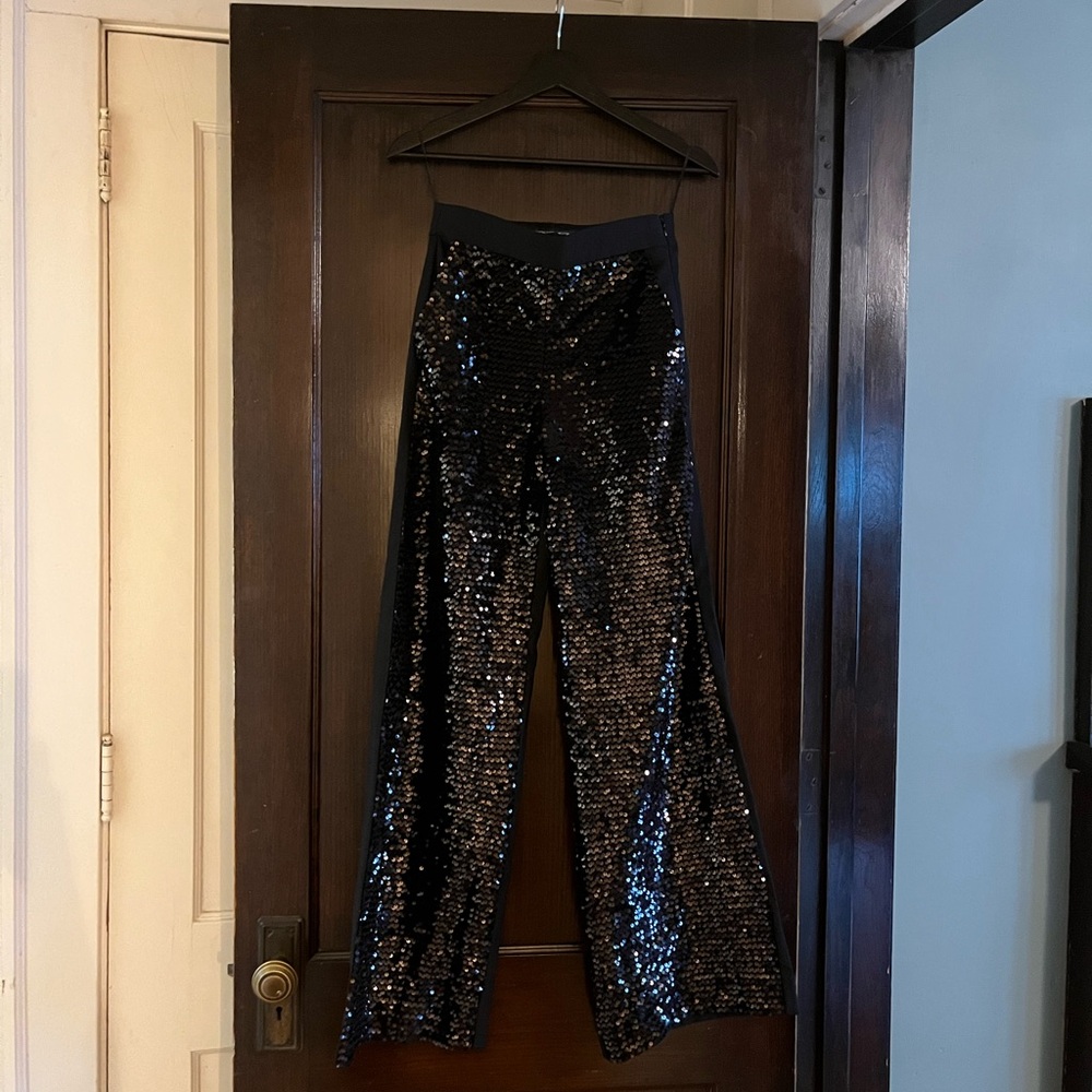 French Connection Sequin trousers